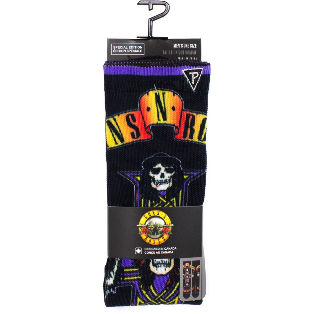 Guns N' Roses - Appetite For Destruction Sublimation Socks - Black